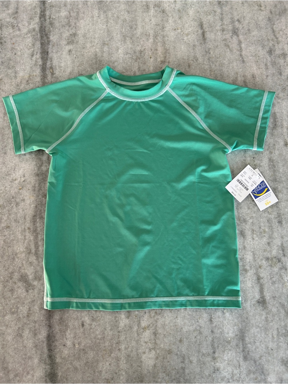 Crewcuts Kids Rash Guard Swim Shirt - Size 4-5 XS